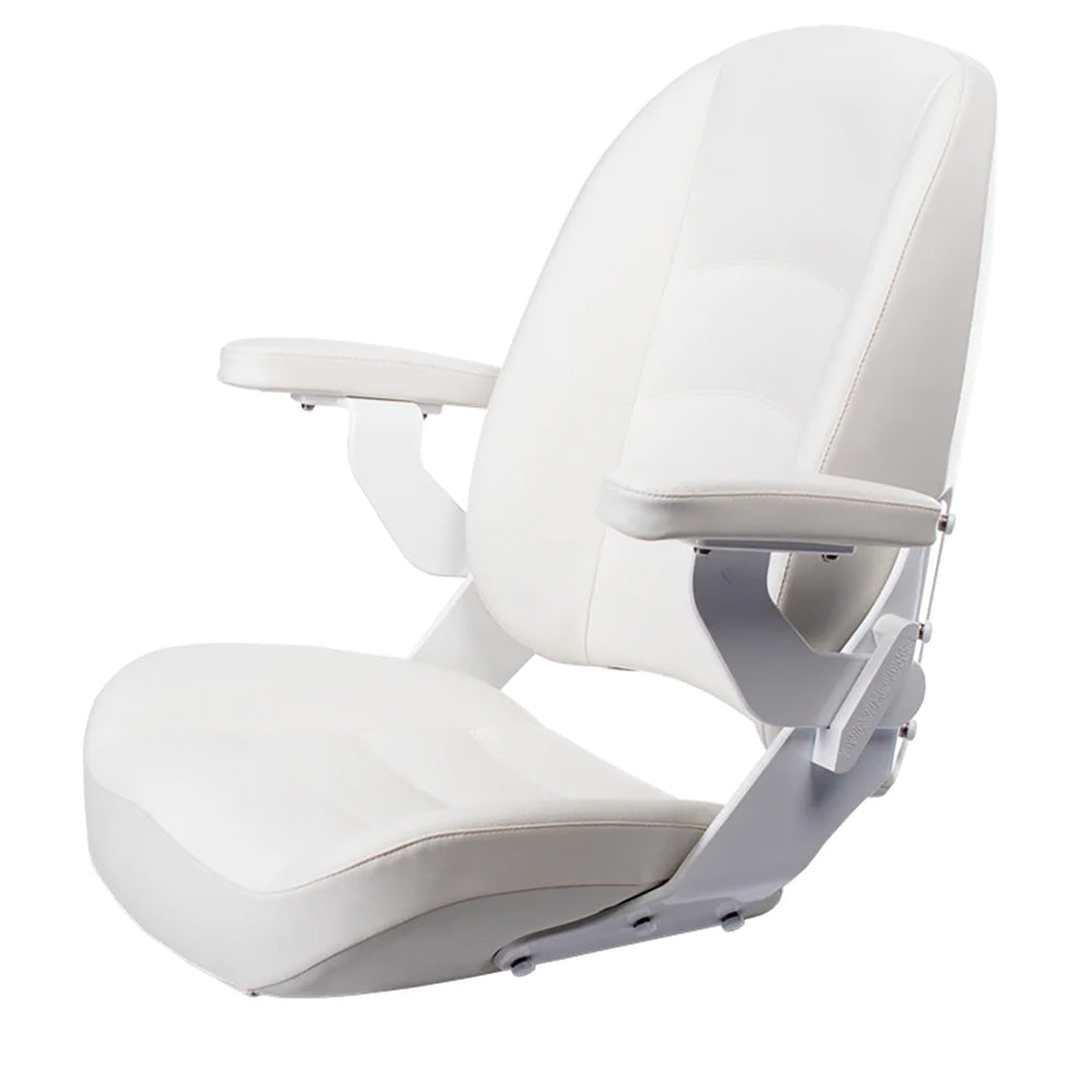 Shockwave S5 Corbin Mid-Back Seat - Storm White [SW-04920-W]
